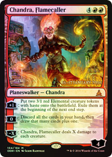 (Promo-Prerelease)Chandra, Flamecaller/炎呼び、チャンドラ